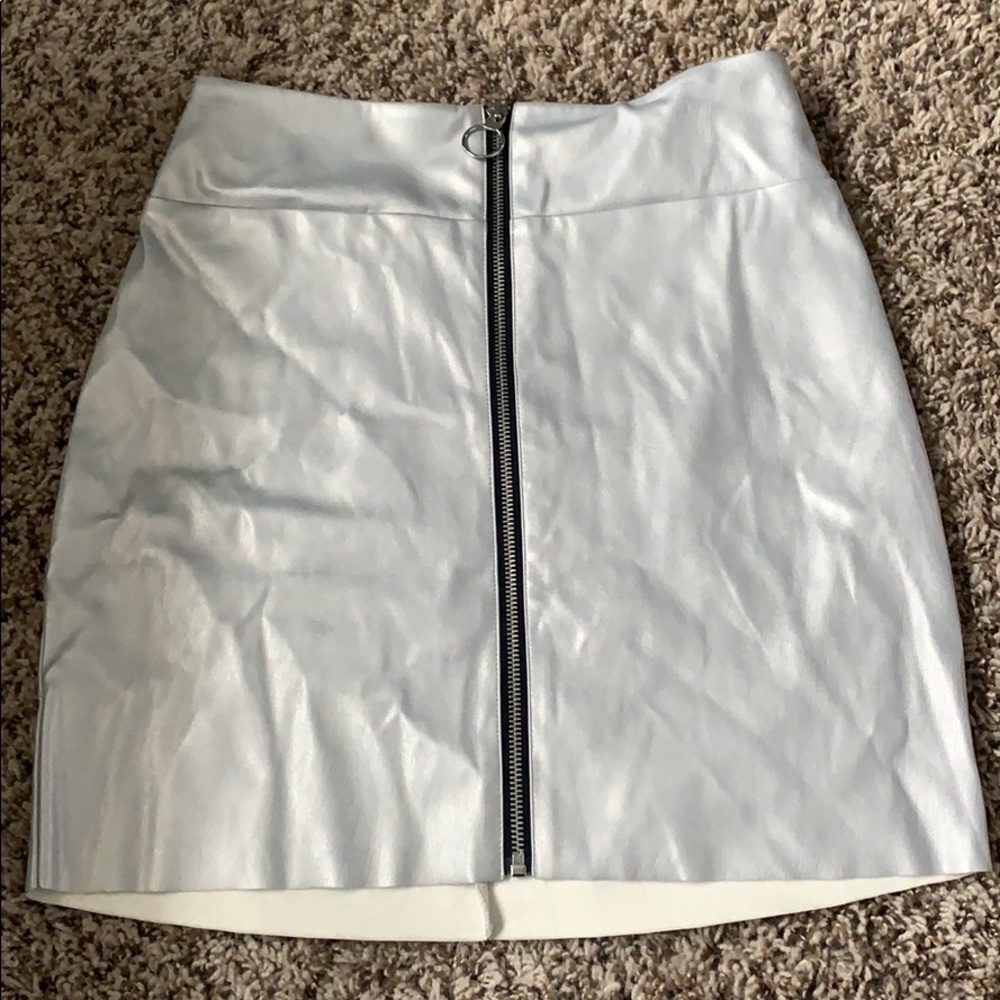 Pleather skirt